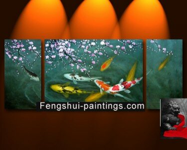 Feng Shui Fish Painting