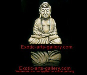 Original Artwork Hand Painted by Feng Shui Master oil on canvas. Buddha Painting Buddha Feng Shui Painting Abstract Art 9