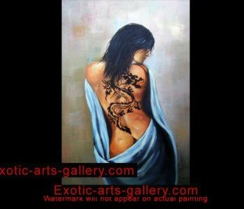 Original Hand Painted oil on canvas. Nude Painting Abstract Art Oil On Canvas 2