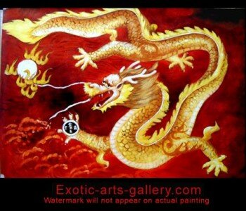 Dragon painting